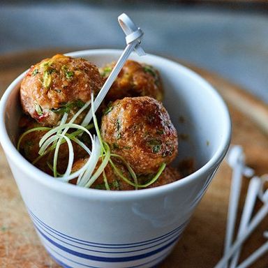 Thai turkey meatballs: A healthy appetizer for your next party