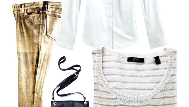 Party fashion: How to wear metallics and sparkle