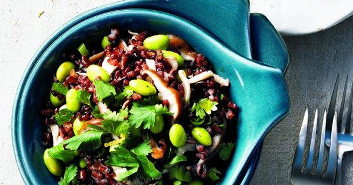 Black rice and edamame salad recipe Chatelaine