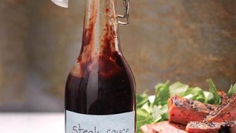 Brit-style steak sauce