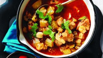 Green Chili Pork Posole