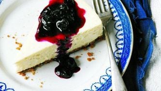 Vanilla bean cheesecake: A decadent dessert lightens up
