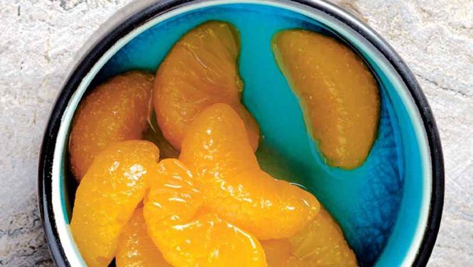 Mandarins, canned