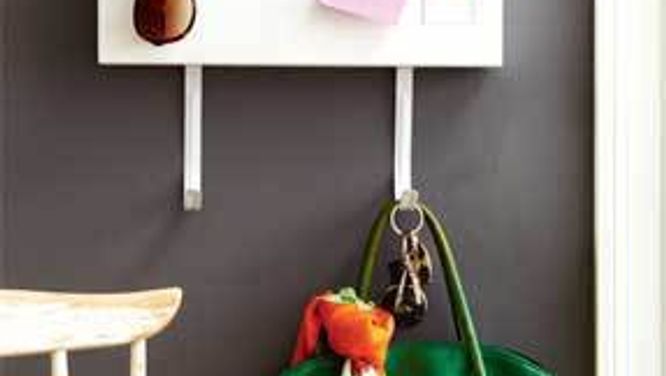 Declutter tip: Hang a mailbox inside