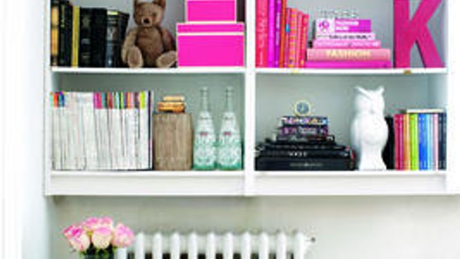 Three ways to organize a bookshelf