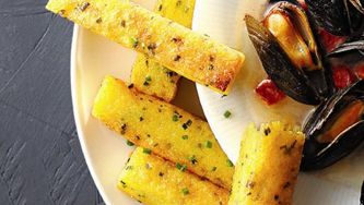 Crispy polenta fries