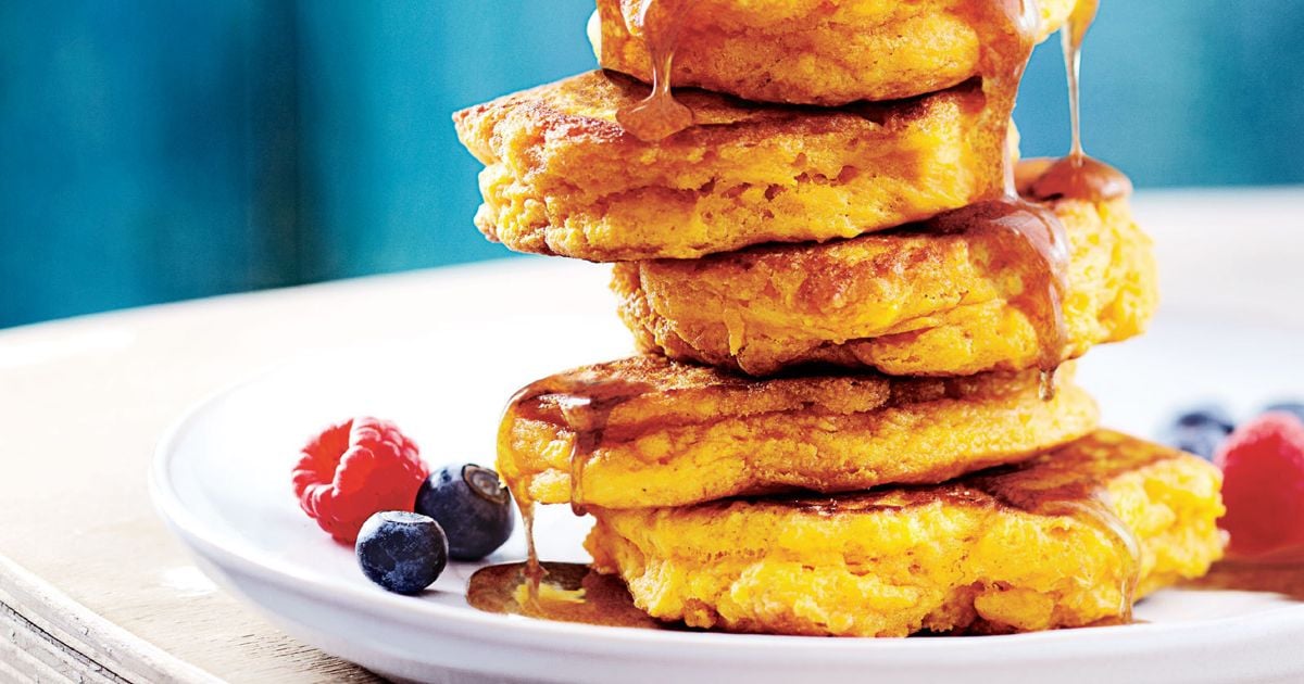 Pumpkin Buttermilk Pancakes Chatelaine
