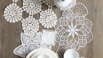 Where to find vintage doilies and linens
