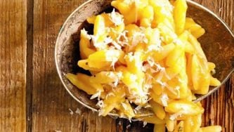 Pumpkin orzo