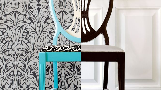 How to make over your old chairs