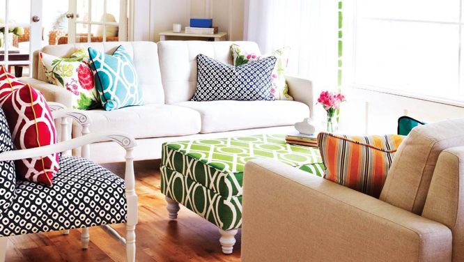 Designer Samantha Pynn's tips on decorating a home with patterns and colour
