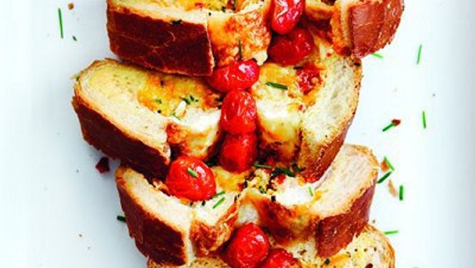 Baked 3-cheese tomato strata: Best for brunch