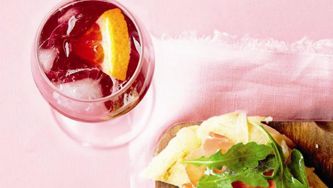Orange ruby fizz