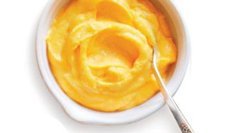 Spicy sweet-potato cream