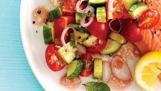 Summer garden salad