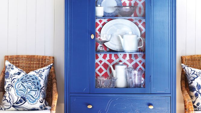 Five creative ways to use leftover wallpaper