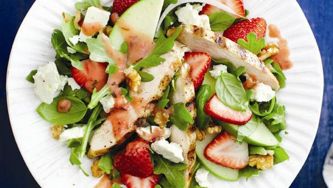 10 colourful chicken salad recipes
