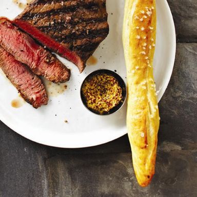 Charcut's buttery soft pretzel sticks