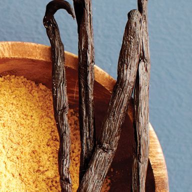 Vanilla bean pods