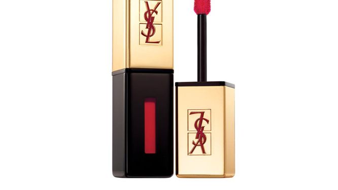 Yves Saint Laurent Rouge Pur Couture Glossy Stain lipstick in Le Rouge