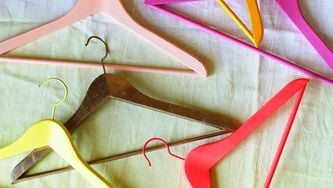 Four fun ways to decorate your clothes hangers