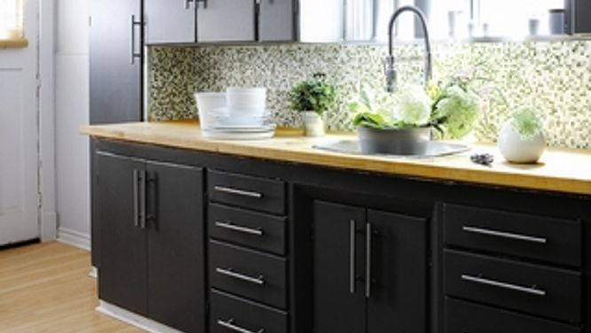 Make over your kitchen for under $100: 10 easy steps to refinish cabinets
