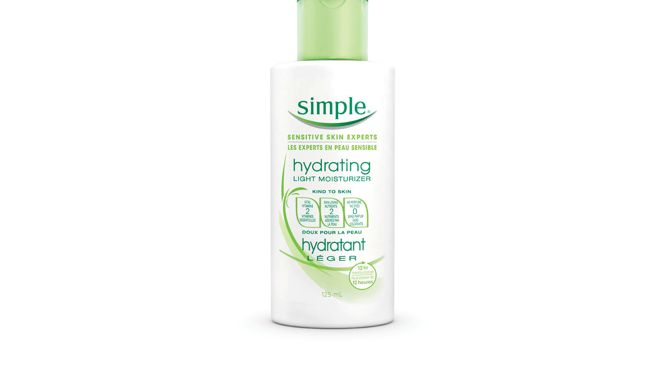 Simple Hydrating Light Face Moisturizer