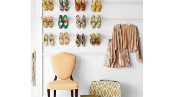 Five creative shoe storage solutions