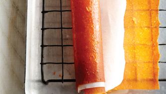 Healthy snack recipe: Homemade fruit rolls