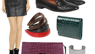 Splurge or steal: Faux croc