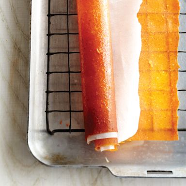 Healthy snack recipe: Homemade fruit rolls