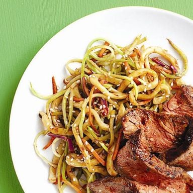 Crunchy noodle salad