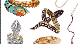 Splurge or steal: Snake charm accessories