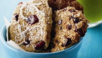 Cranberry coconut bars