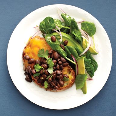 Southwestern Beans On Toast