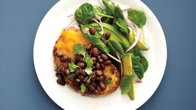 Southwestern Beans On Toast