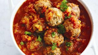 Sweet-and-sour turducken meatballs