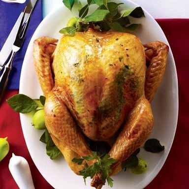 Modern traditional holiday menu