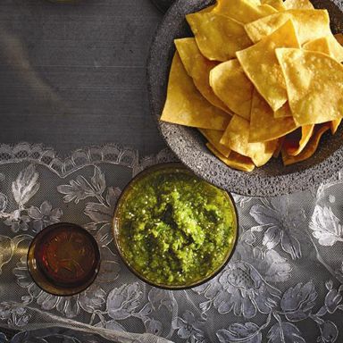 Tangy tomatillo salsa