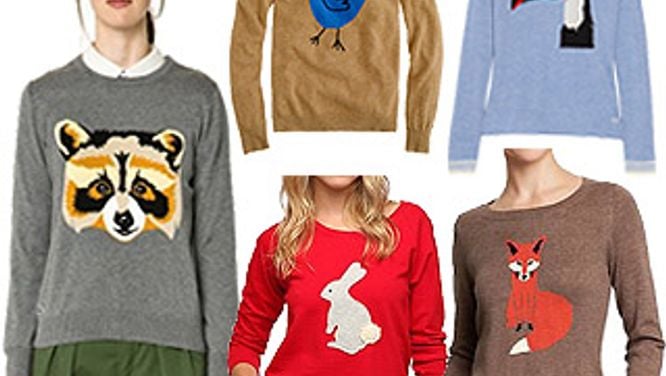 Splurge or steal: The animal print knit