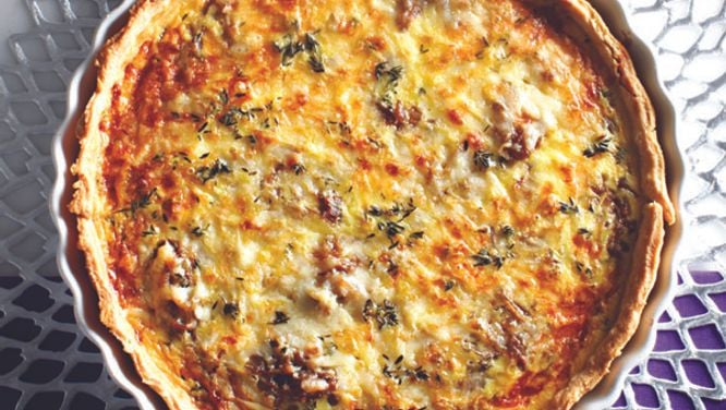 Tarted-up Christmas brunch menu