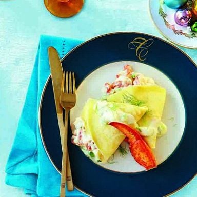 Luxe Christmas Eve menu