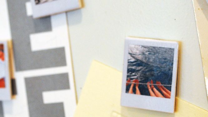 How to make cute mini photo magnets!