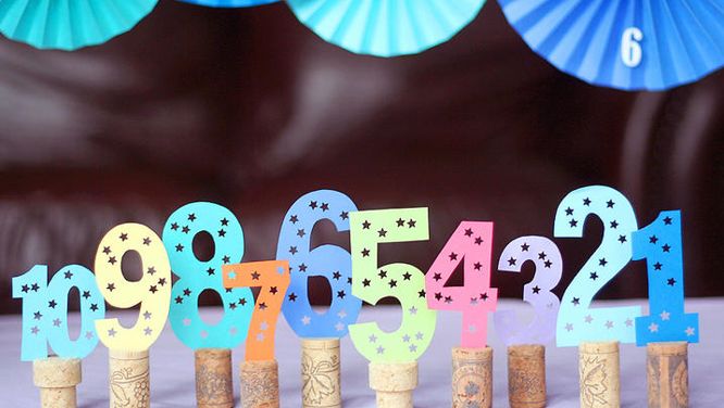 New Year's Eve decorations on a budget! Seven chic ideas