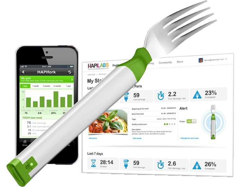 HAPIfork mobile and online app