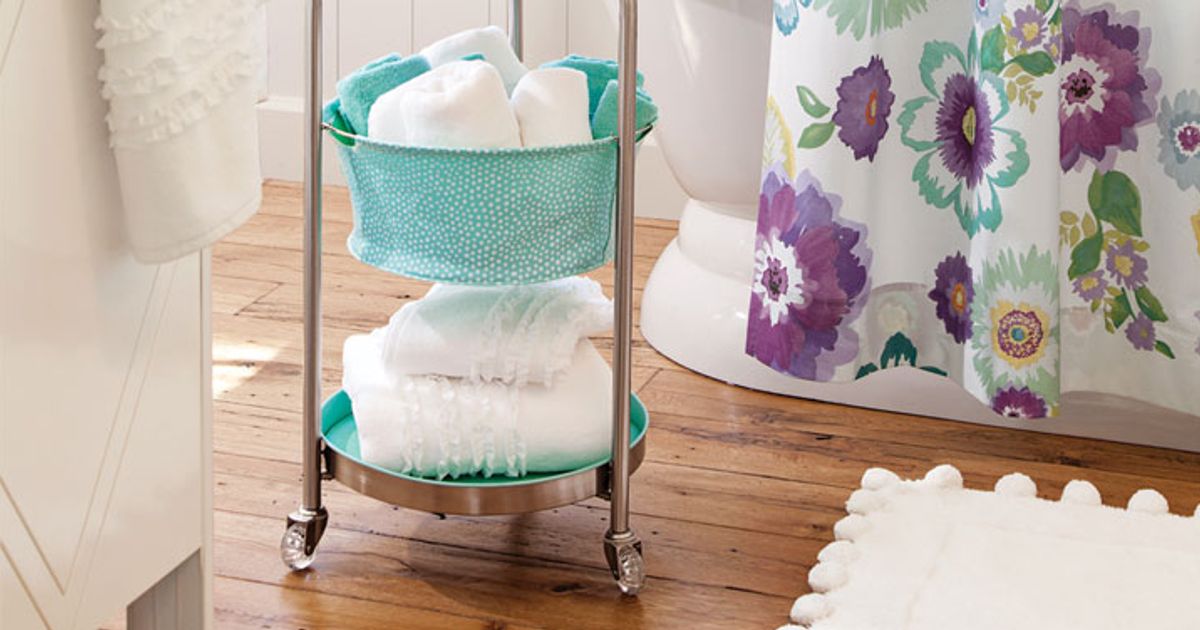 Organize a bathroom with a portable vanity - Chatelaine