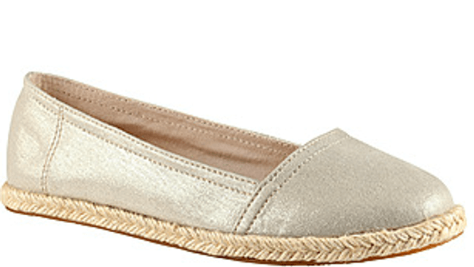 Weekly steal: Metallic slip-on shoe
