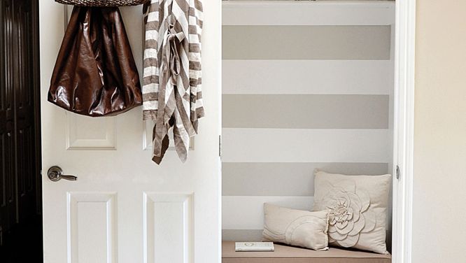 Declutter tip: Fake a mud room