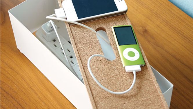 Declutter tip: Designate a phone charging hot spot