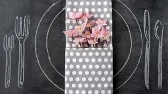 How to fold a napkin: Four pretty designs